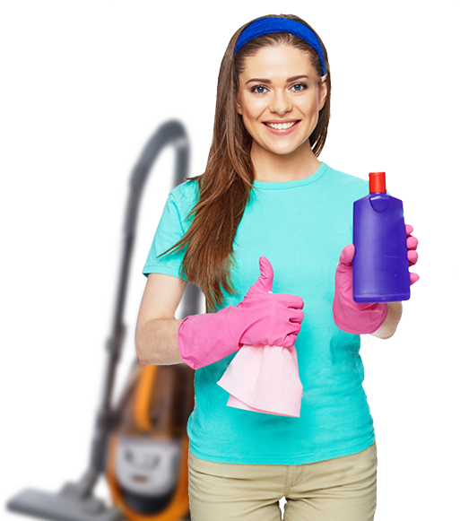 Девушка в перчатках